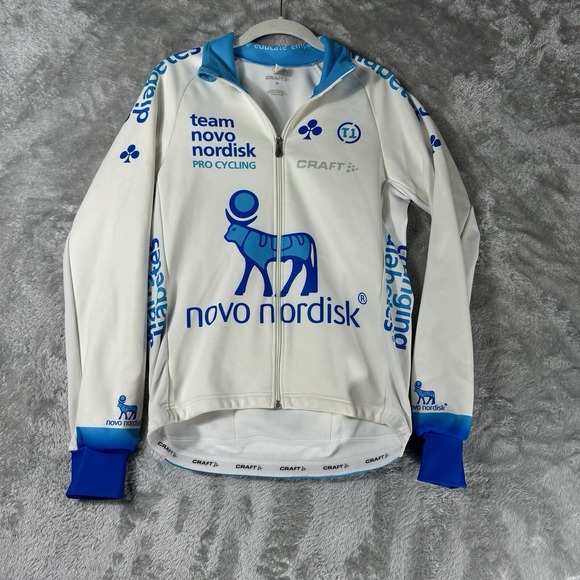Craft Novo Nordisk Team Changing Diabetes cycling‎ jersey long sleeve mens M